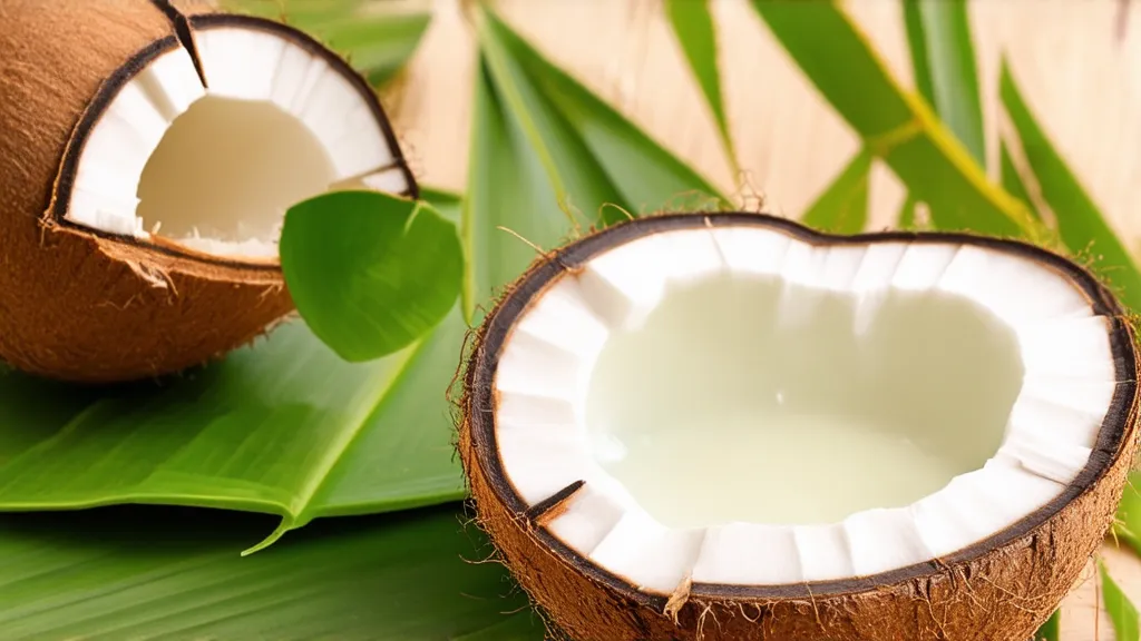 jar of organic coconut oil with a wooden spoon, ideal for moisturizing dry skin.